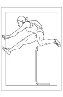 Olympische spelen kleurplaat 8